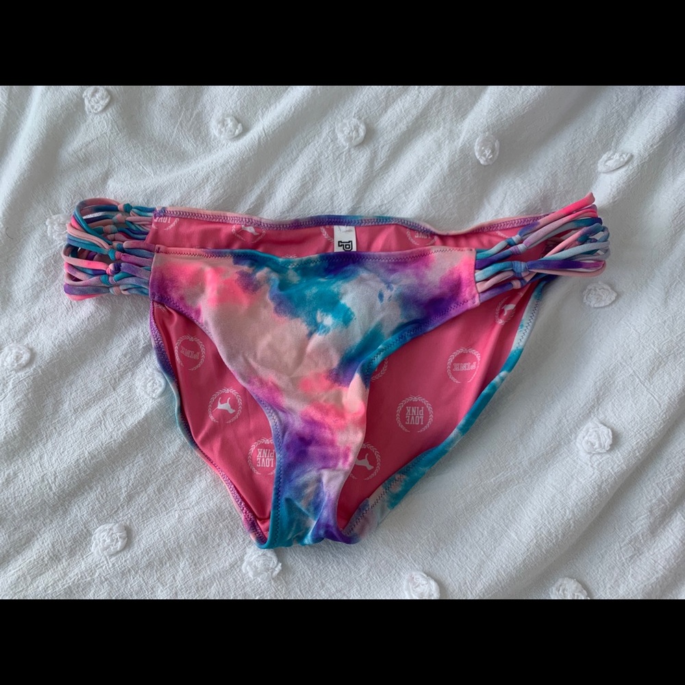 Tie Dye Victoria’s Secret PINK Bikini Bottoms
